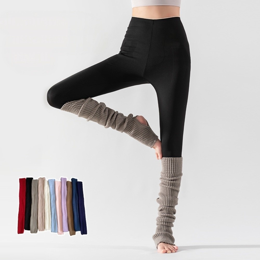 Pilates Yoga Footwear - Dagelijks te dragen kniehoge ballet beenwarmers