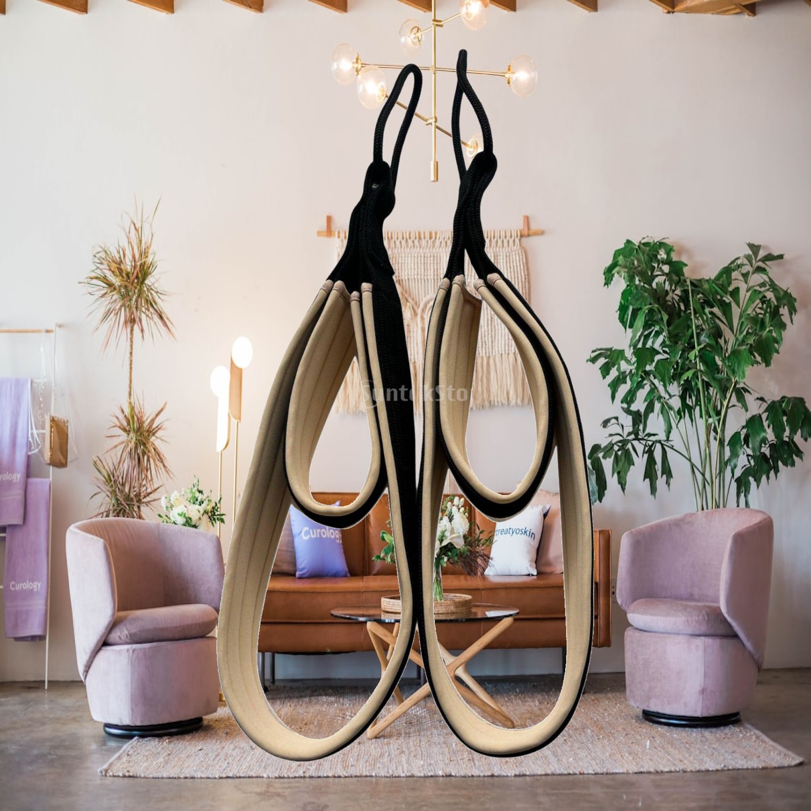 Pilates & Yoga En Talavera Raquel Díaz - Pilates Overhead Handle met antislip grip,