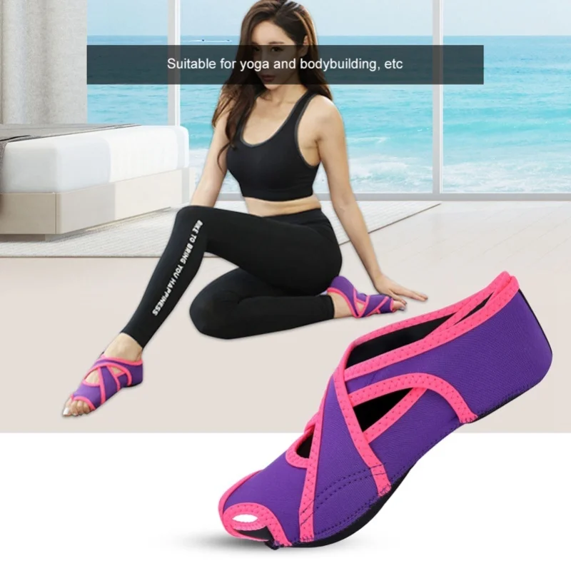 Pilates Yoga Footwear - Anti-slip yogasokken voor volwassenen, ademende antislip