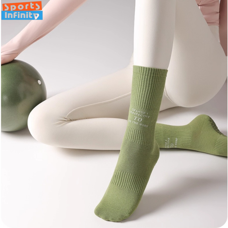 Pilates Yoga Hose - Mid Tube Yoga Sokken Anti Slip