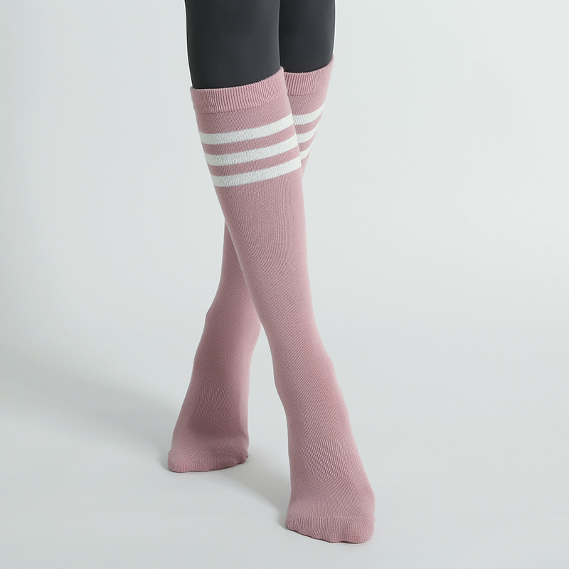 Pilates Yoga Hose - Herfst Winter Vrouwen Yoga Sokken Gestreept