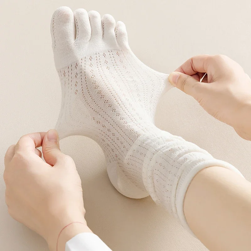5-paar losse sokken met vijf a - Pilates Yoga Hose recensie en prijs
