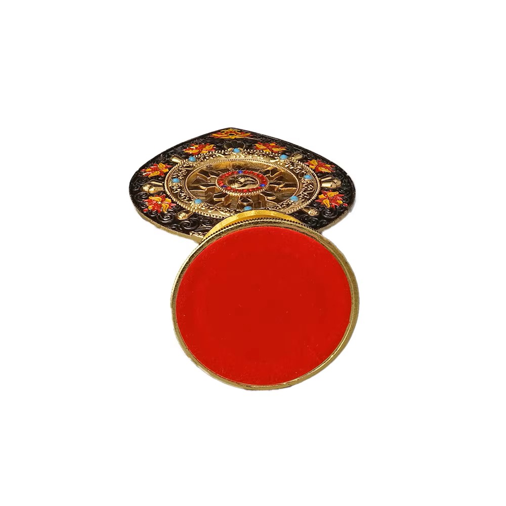 Tibetaans Dharma-wieldecor voo - Yoga Wheel Dharma recensie en prijs