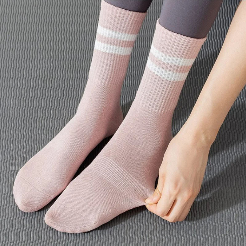 4 paar Mid Tube Double Bar Ges - Pilates Yoga Hose recensie en prijs